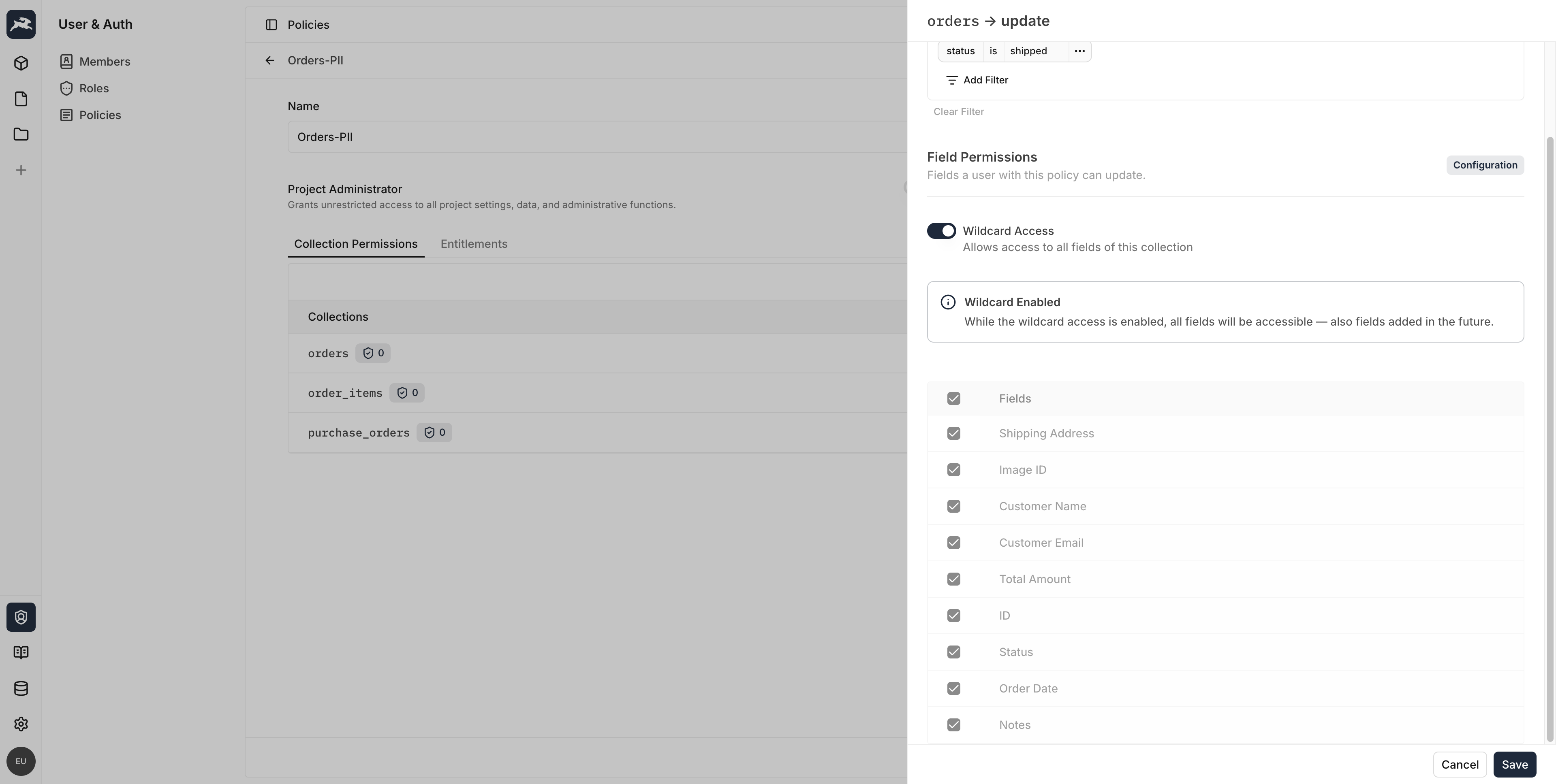 Field Validation Rules