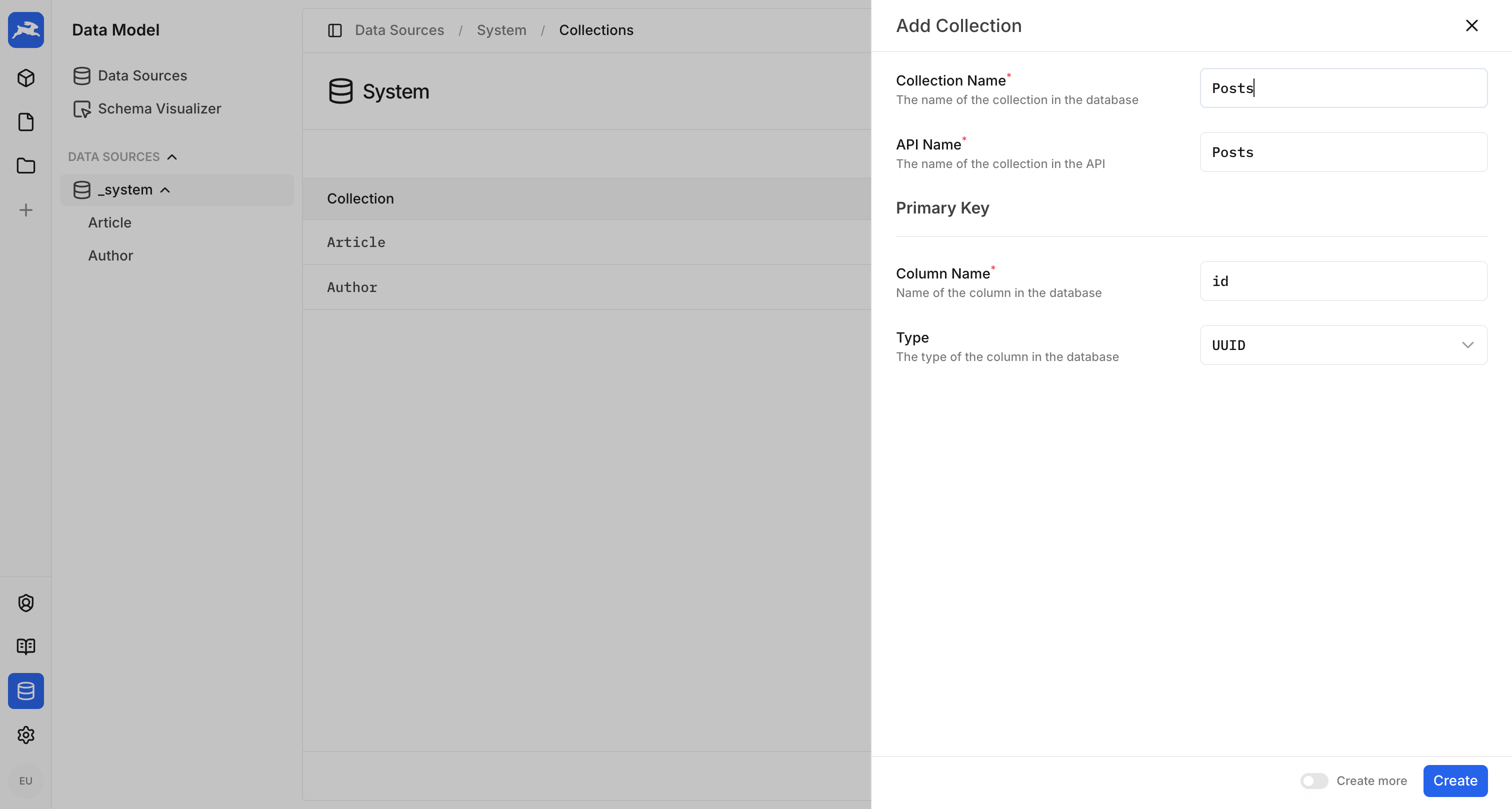 Data Model Collection